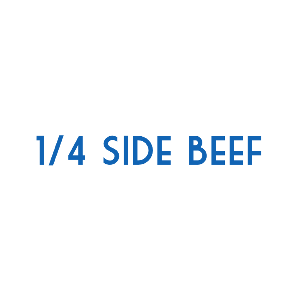 1/4 Side Beef